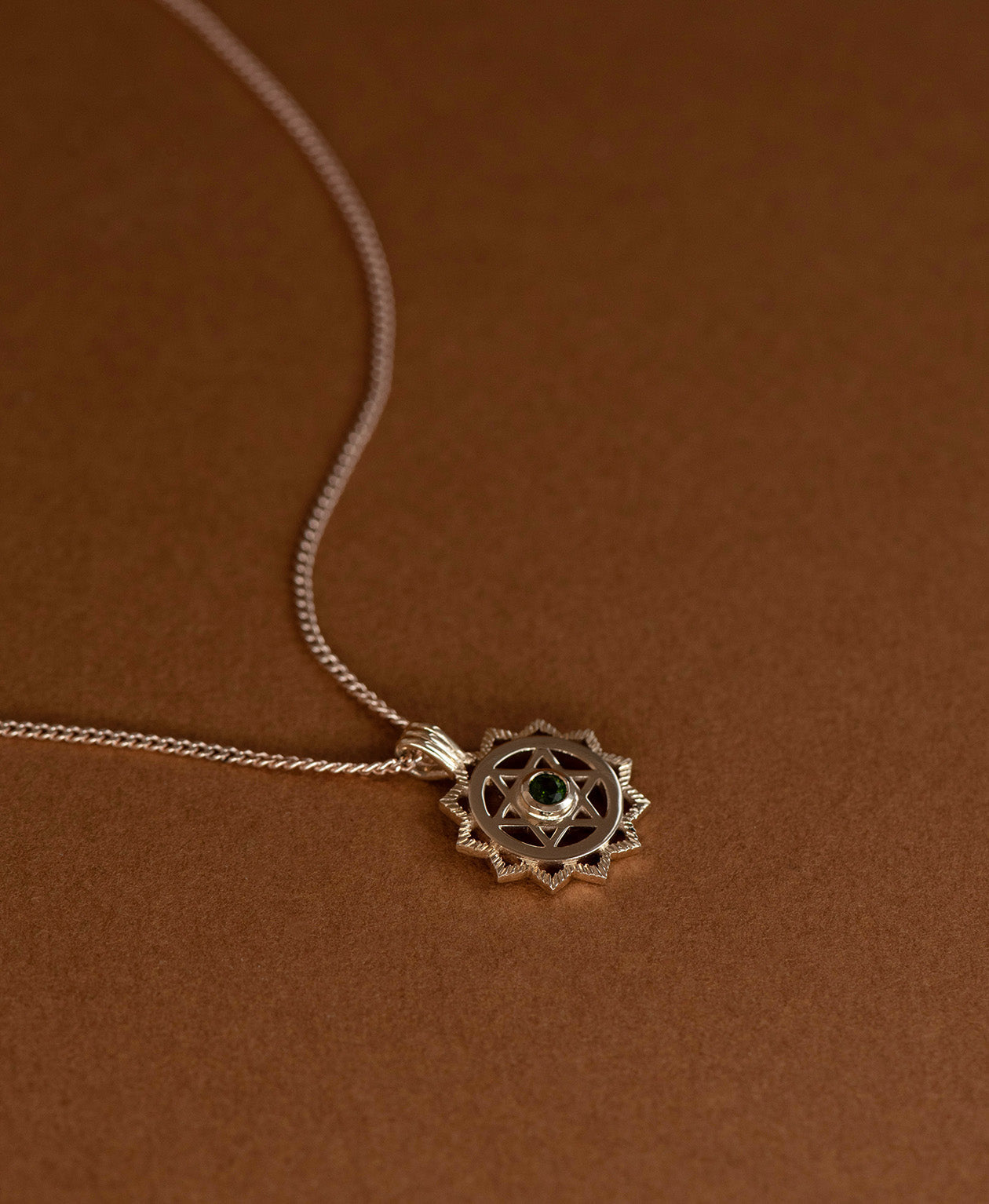 Love Chakra Necklace - 9k Yellow Gold