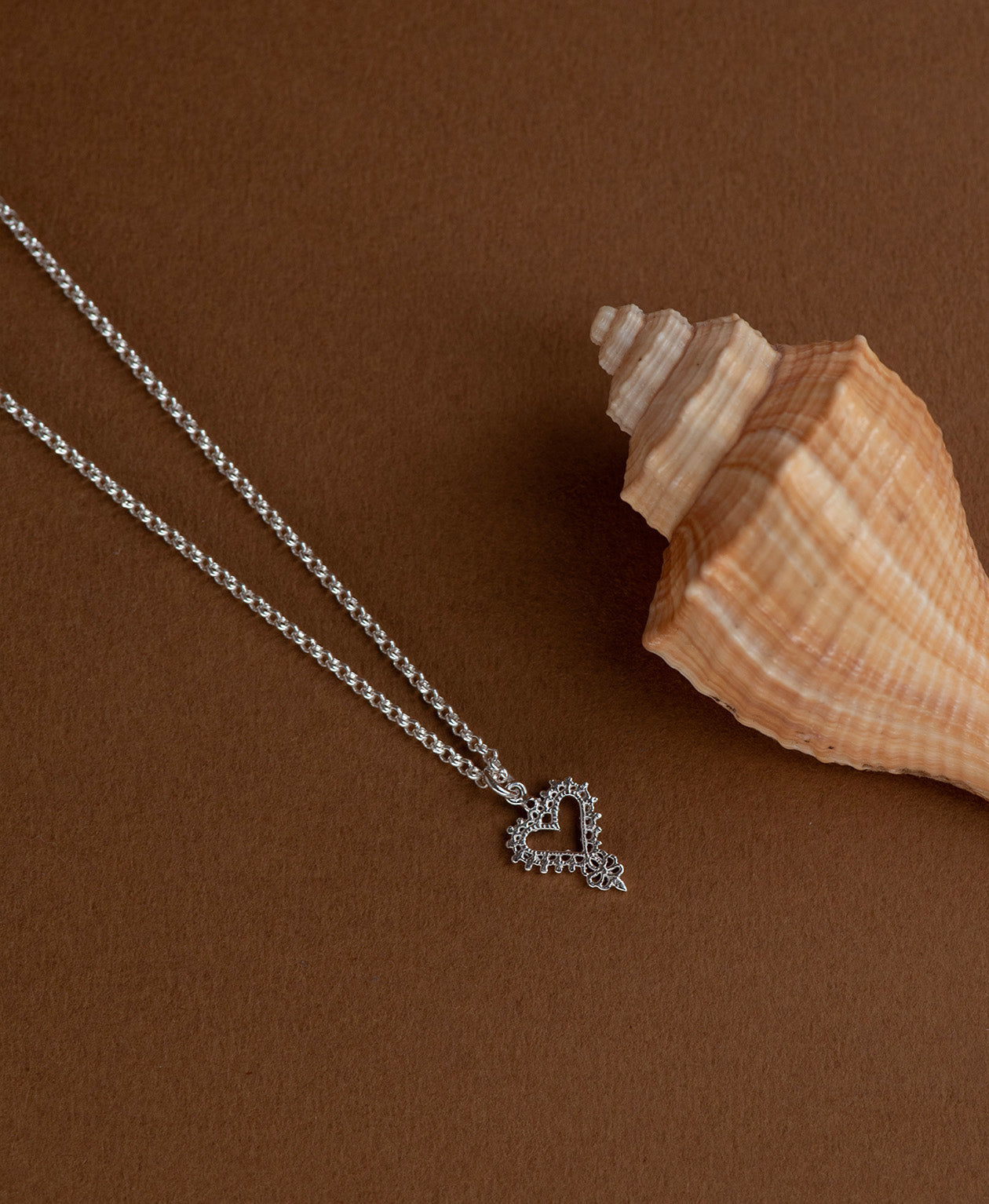 Mini Heart Necklace - 925 Sterling Silver