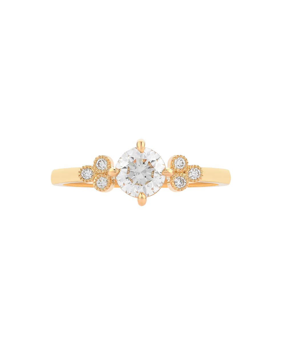 Mon Cheri Engagement Ring - 18k Yellow Gold, Diamond 0.51 carat