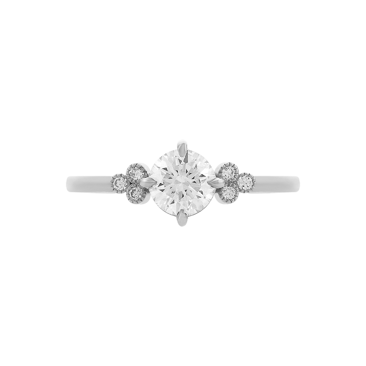 Mon Cheri Engagement Ring - Platinum, Brilliant Cut Diamond 1.0 carat