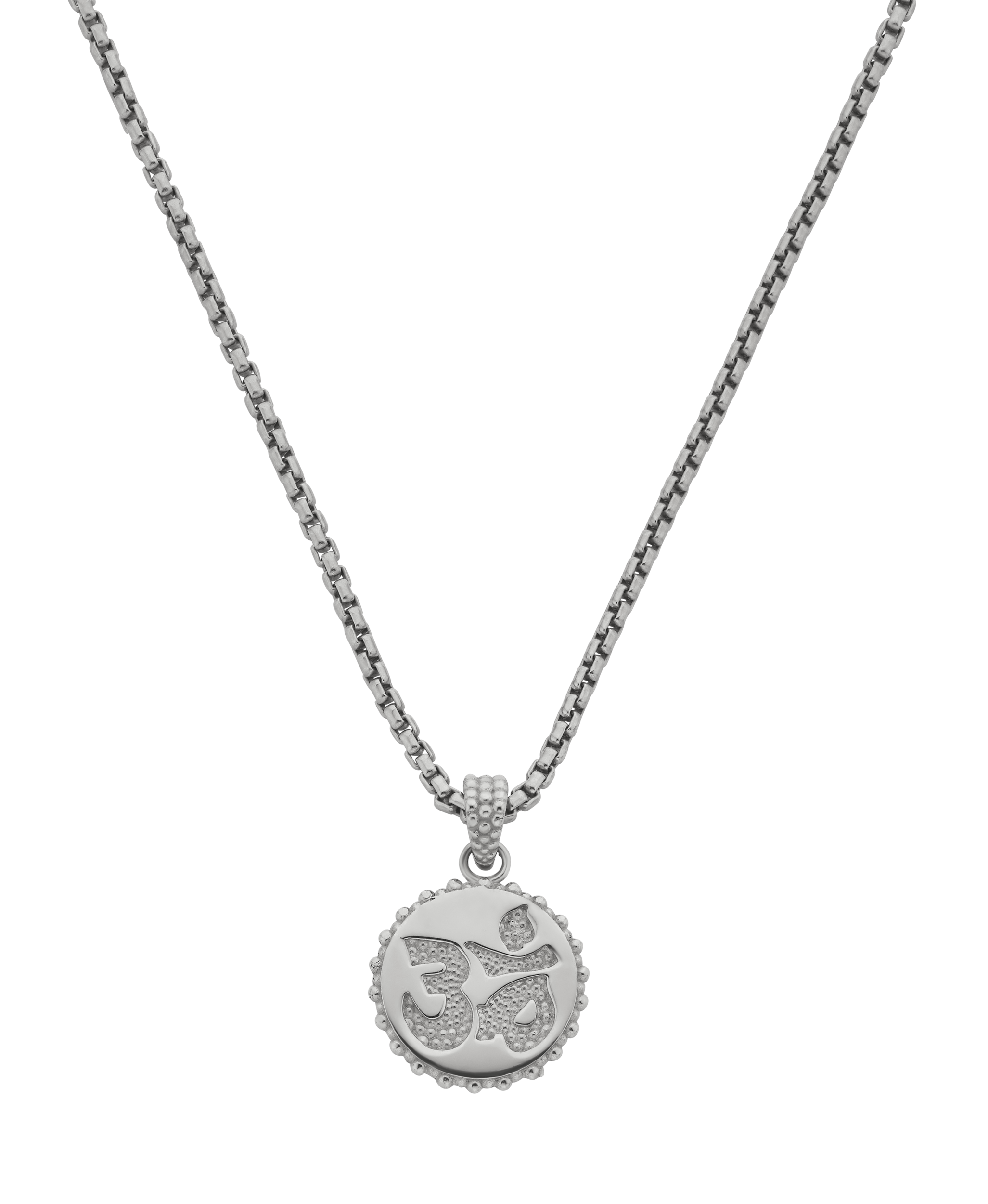 Ōm Necklace - 925 Sterling Silver