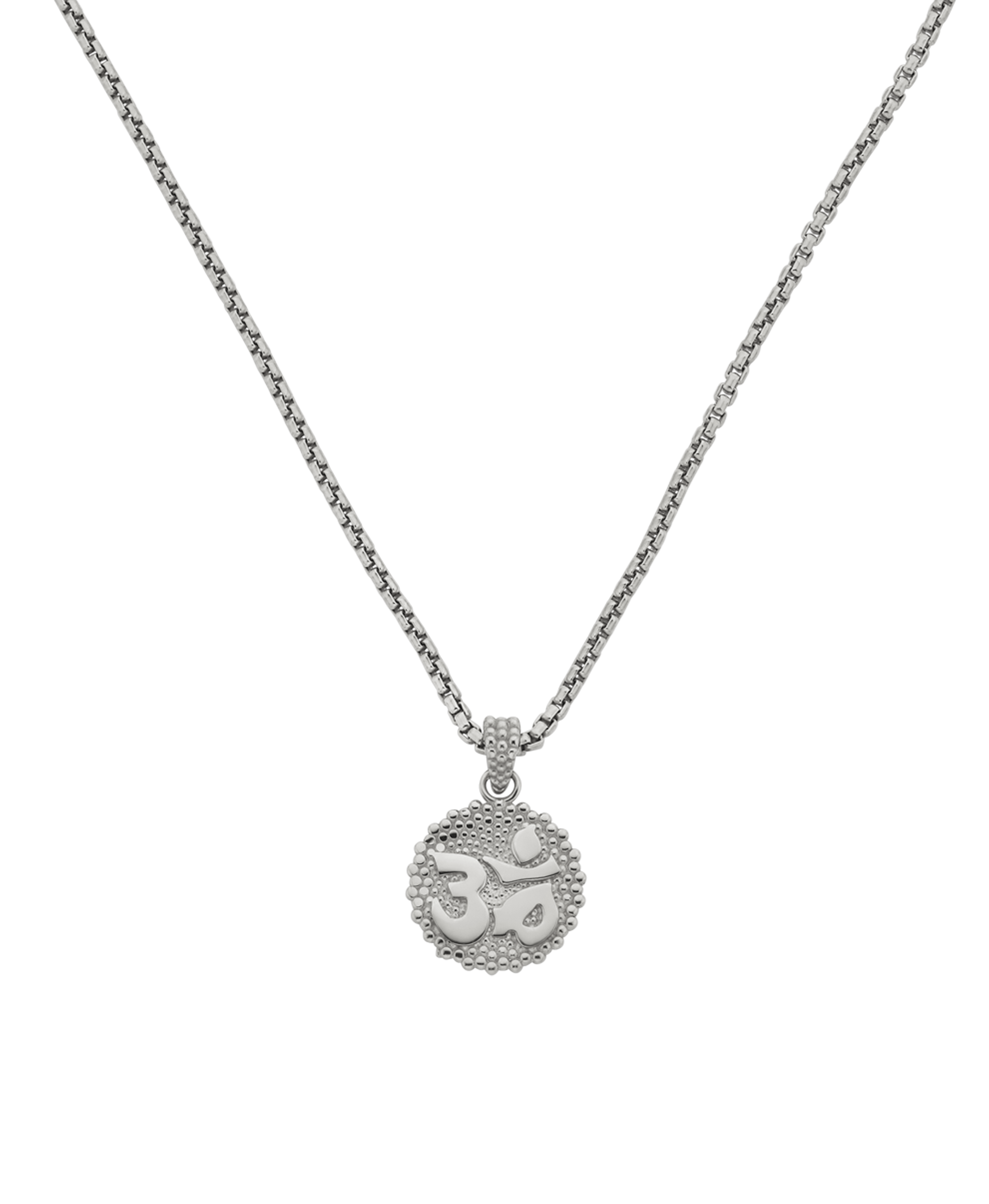 Ōm Necklace - 925 Sterling Silver