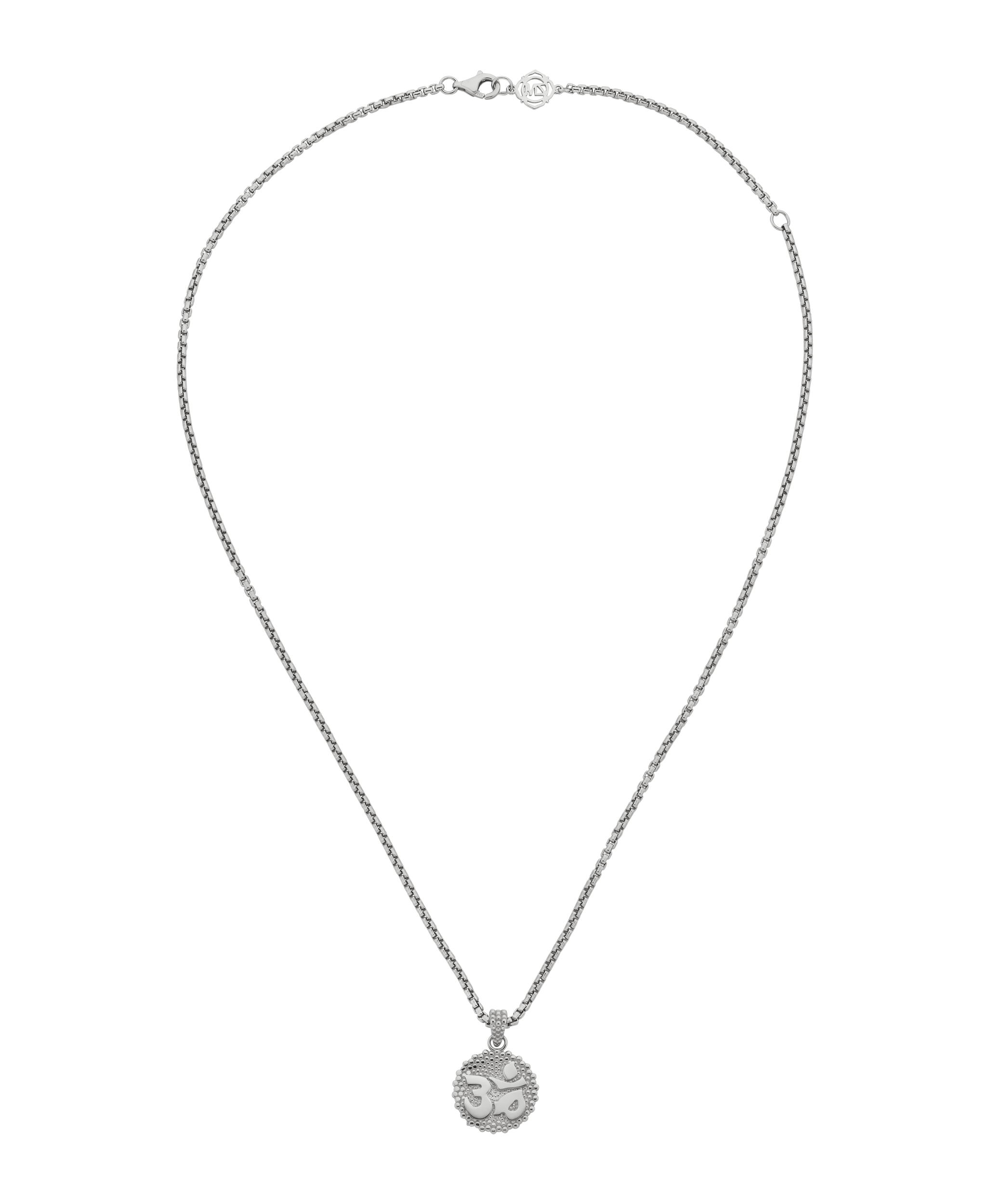 Ōm Necklace - 925 Sterling Silver