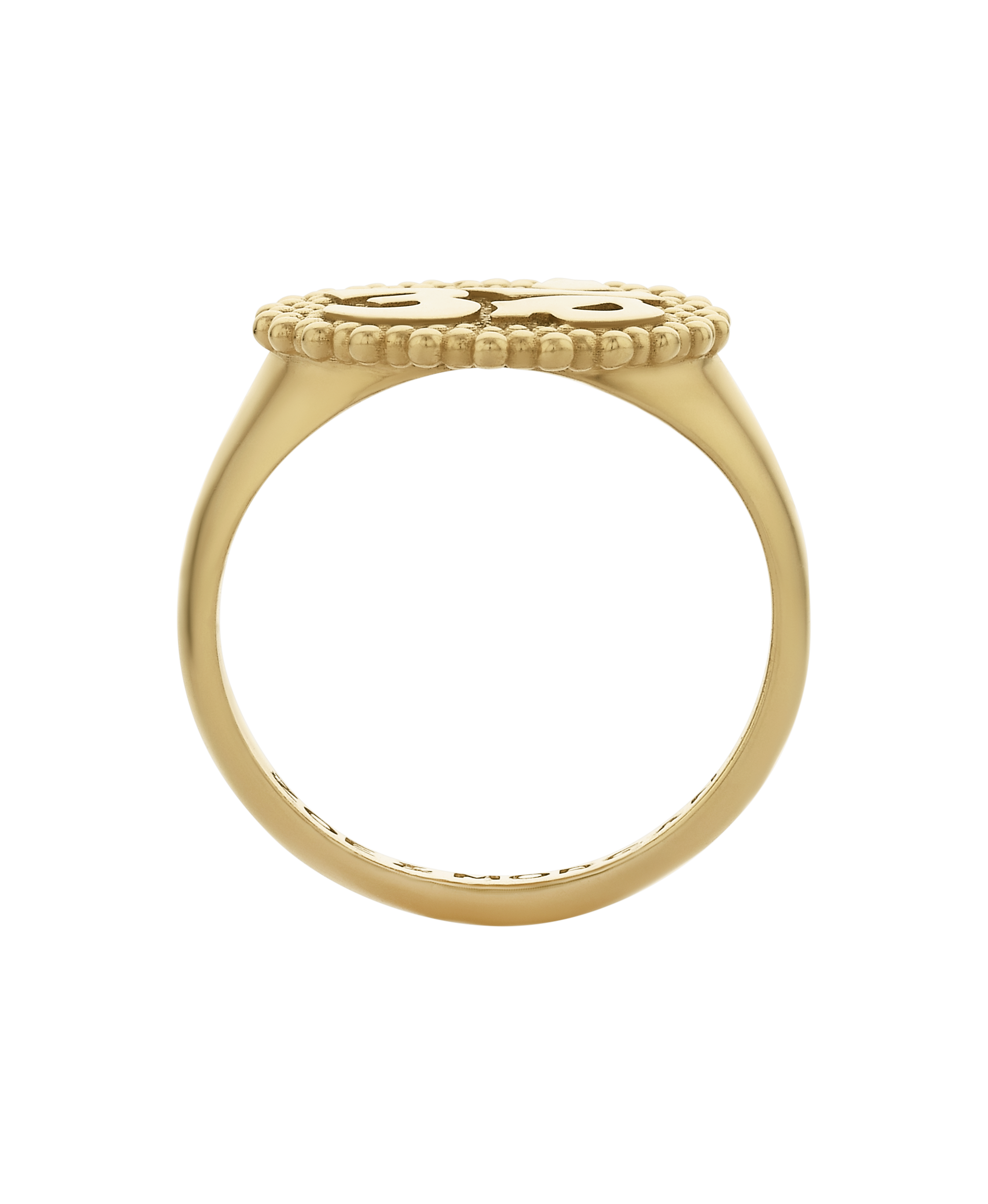 Ōm Ring  - 22k Gold Vermeil