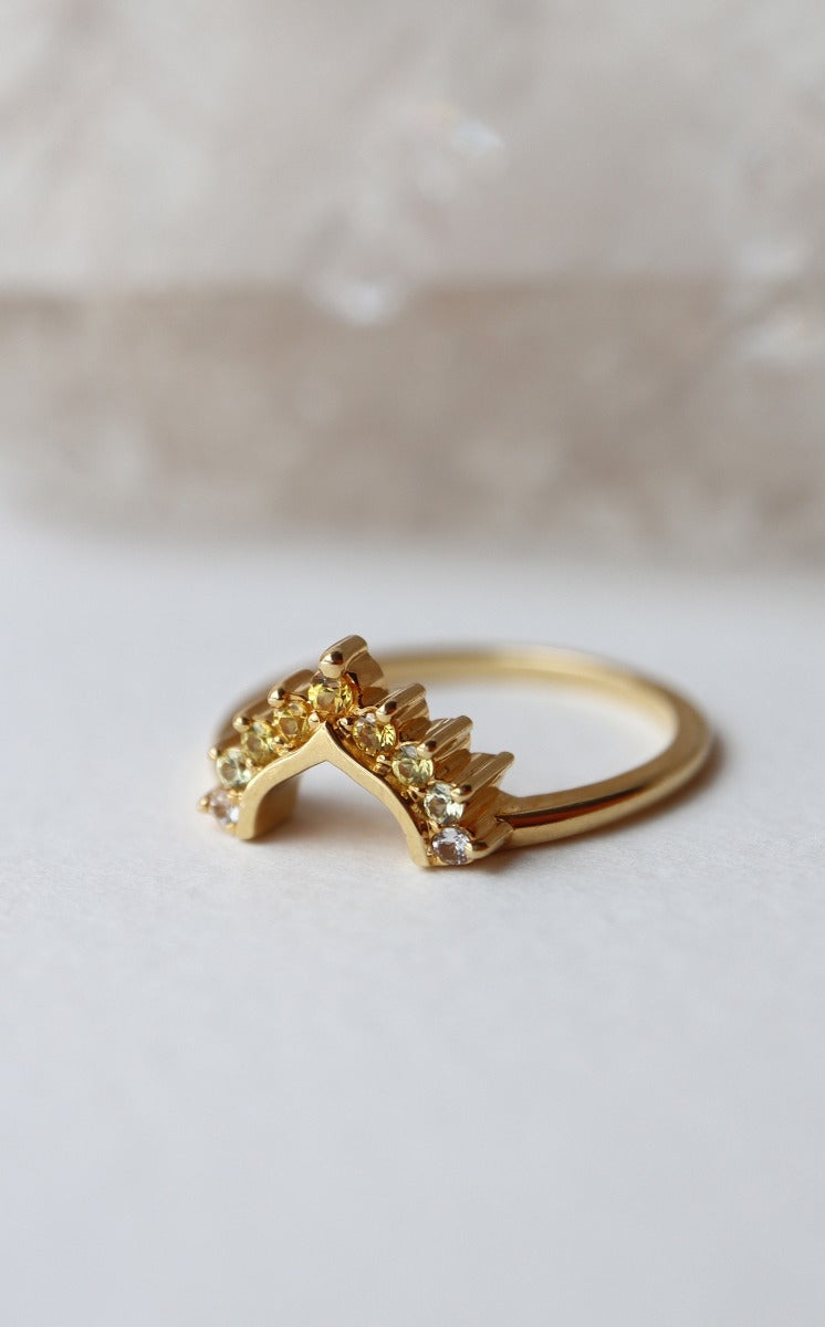 One of a Kind 244 - 18k Yellow Gold, Yellow Sapphire