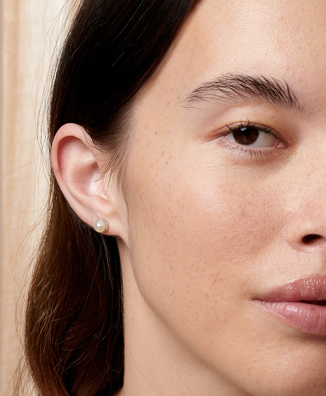 Pearl Earrings - 925 Sterling Silver, Pearl