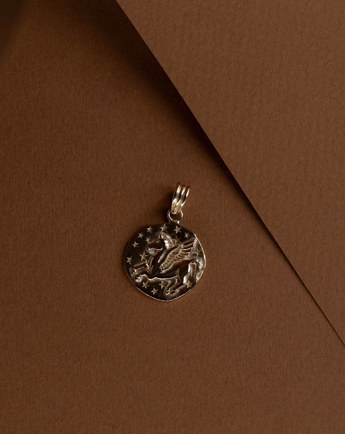 Pegasus Charm - 22k Gold Vermeil