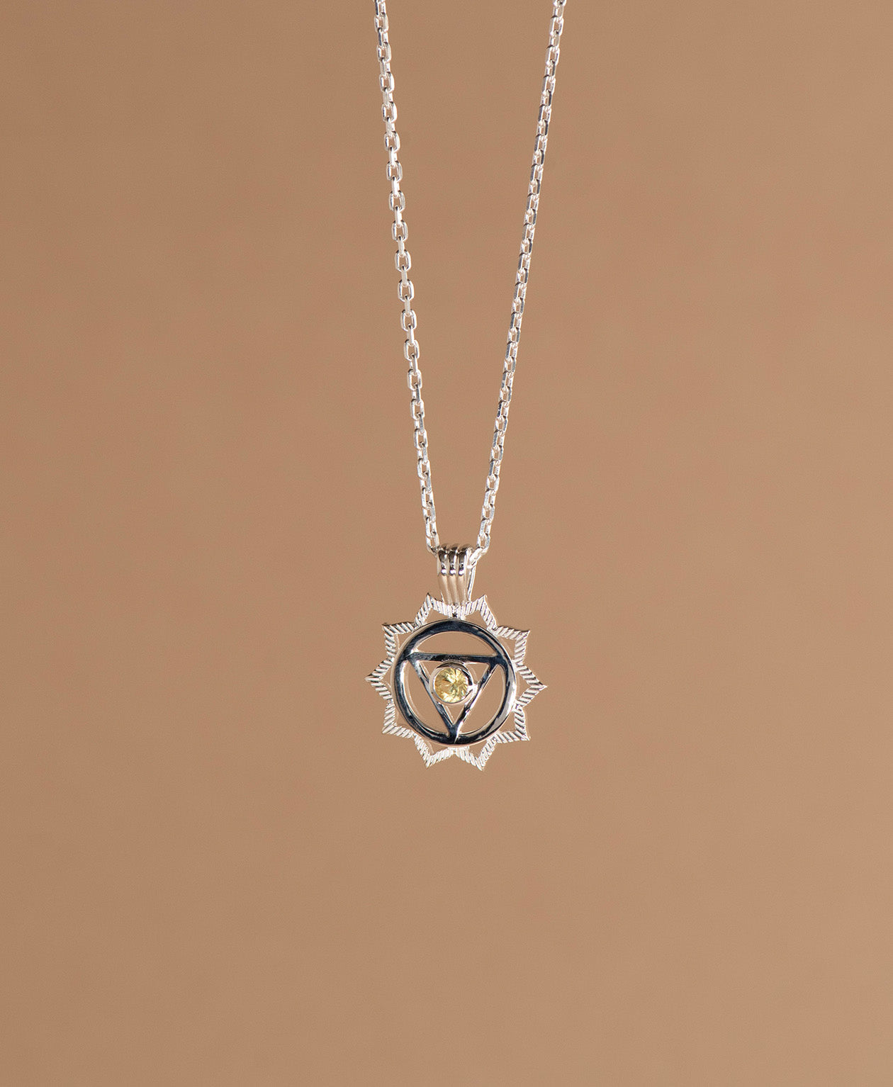 Personal Power Chakra Necklace - 925 Sterling Silver