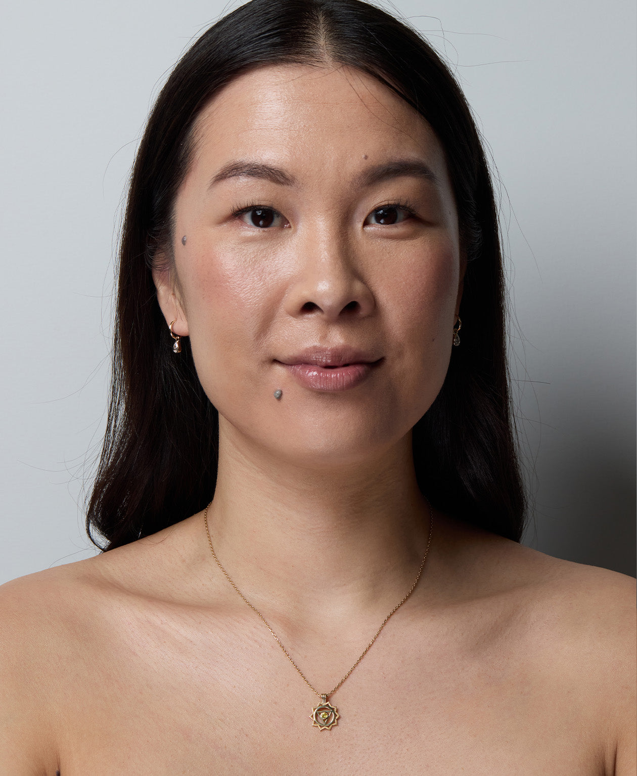 Personal Power Chakra Necklace - 9k Yellow Gold