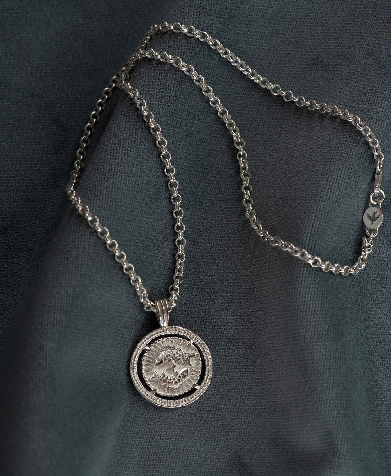 Pisces Necklace - 925 Sterling Silver