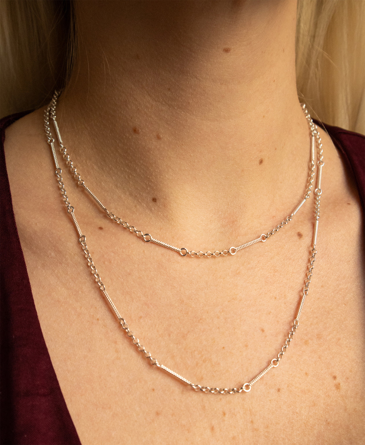 Poppy Chain (50cm) - 925 Sterling Silver