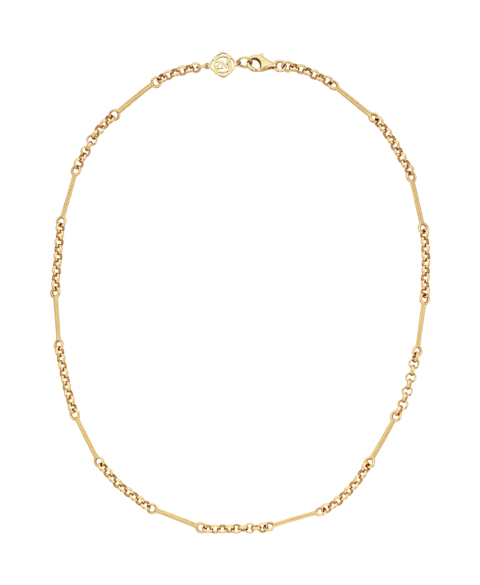 Poppy Chain (40cm) - 22k Gold Vermeil