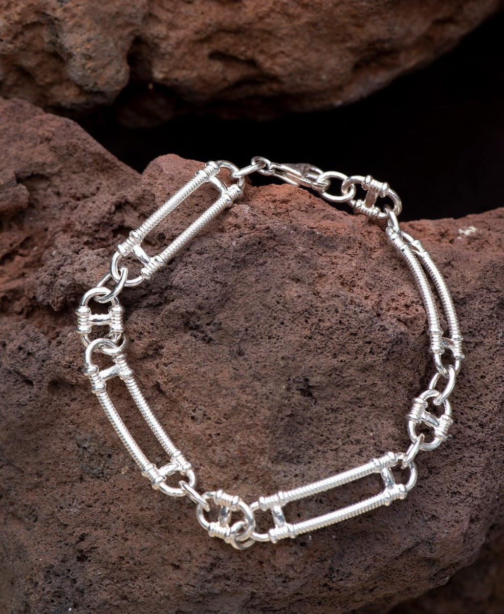 Prana Bracelet - 925 Sterling Silver