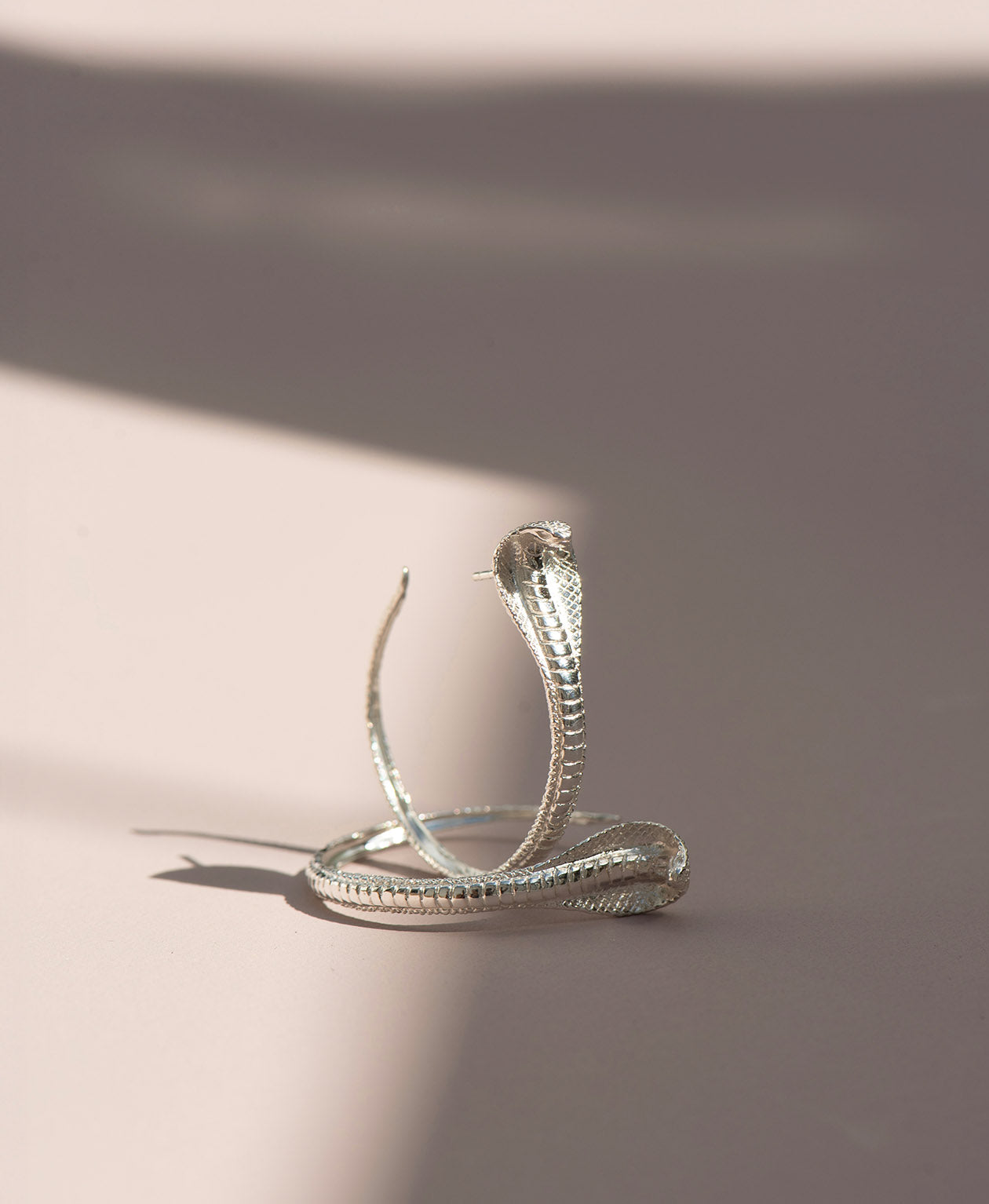Protect Me Hoop Earrings - 925 Sterling Silver
