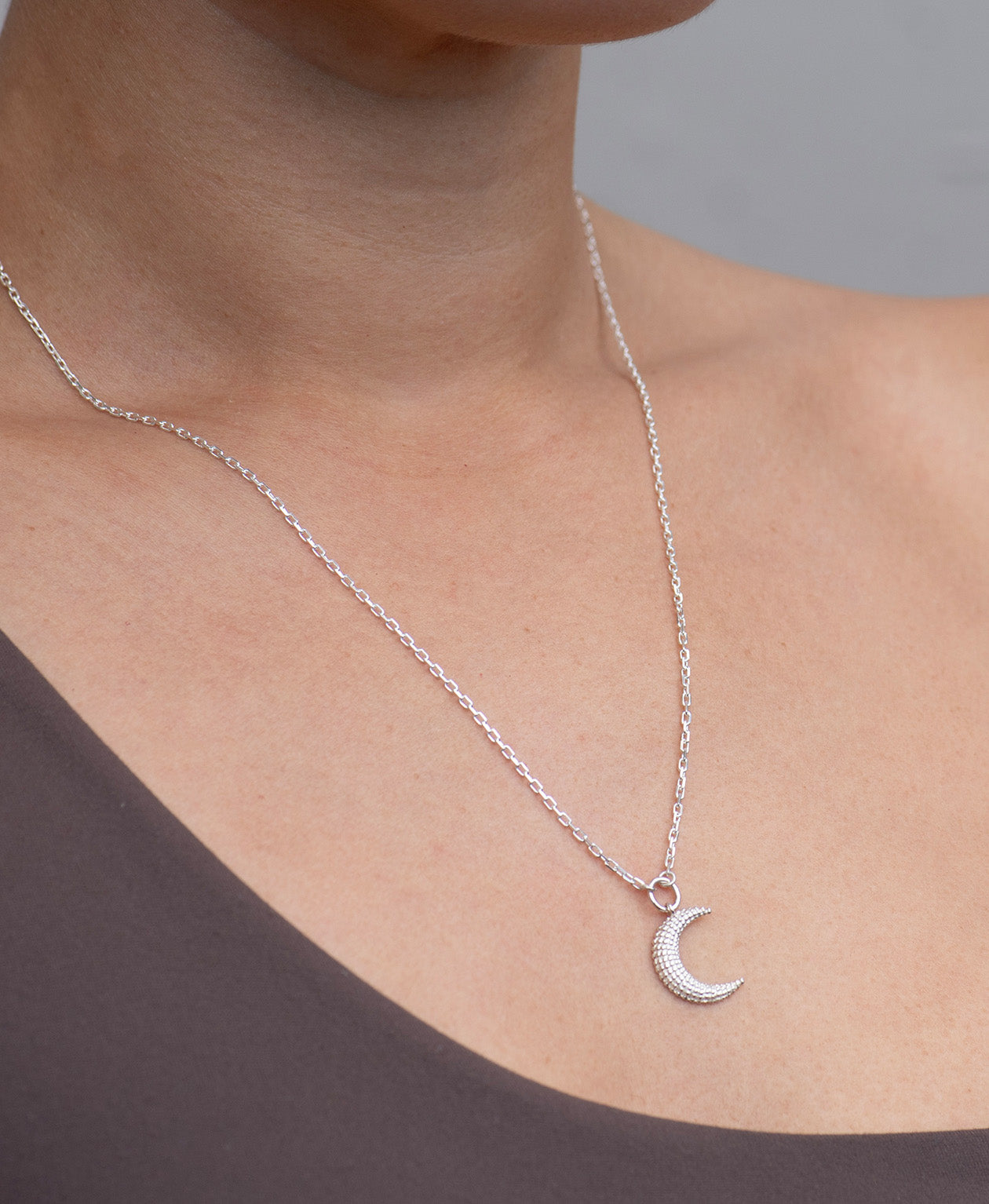 Z&M X Kirsty Gallagher Sacred Moon Necklace - 925 Sterling Silver