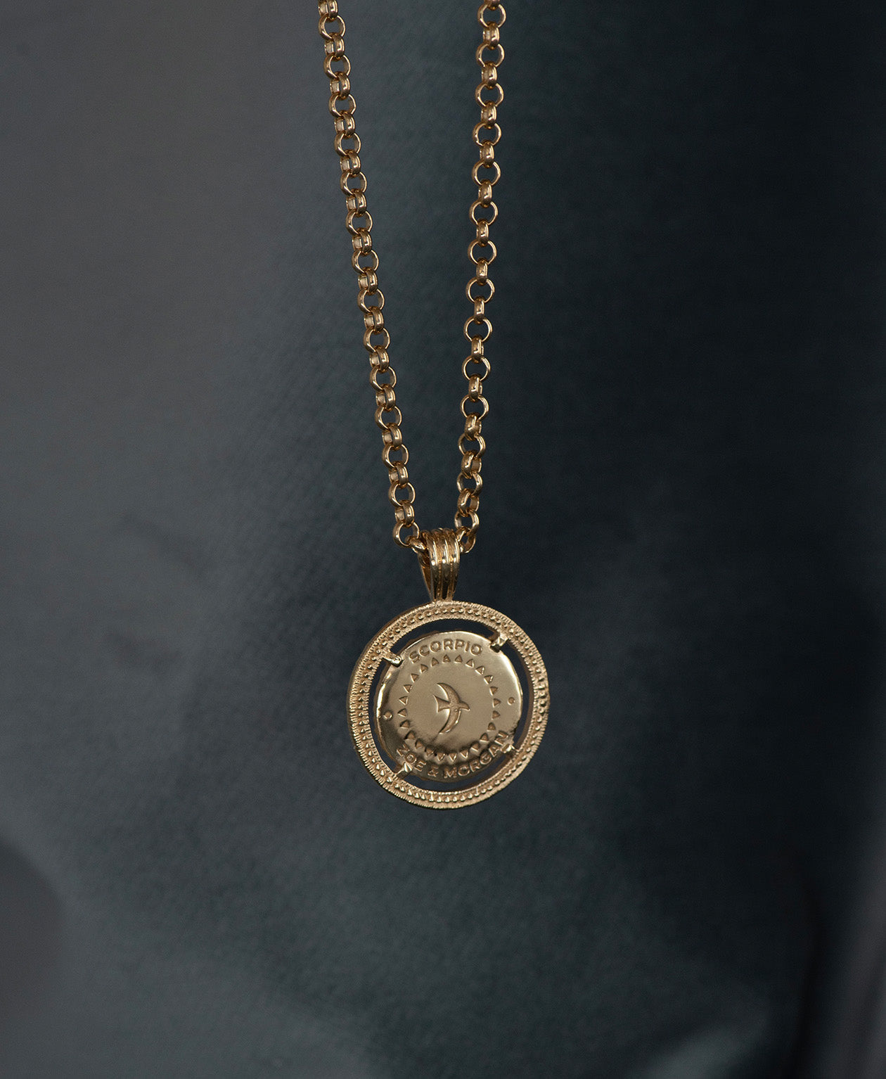 Scorpio Necklace - 22k Gold Vermeil