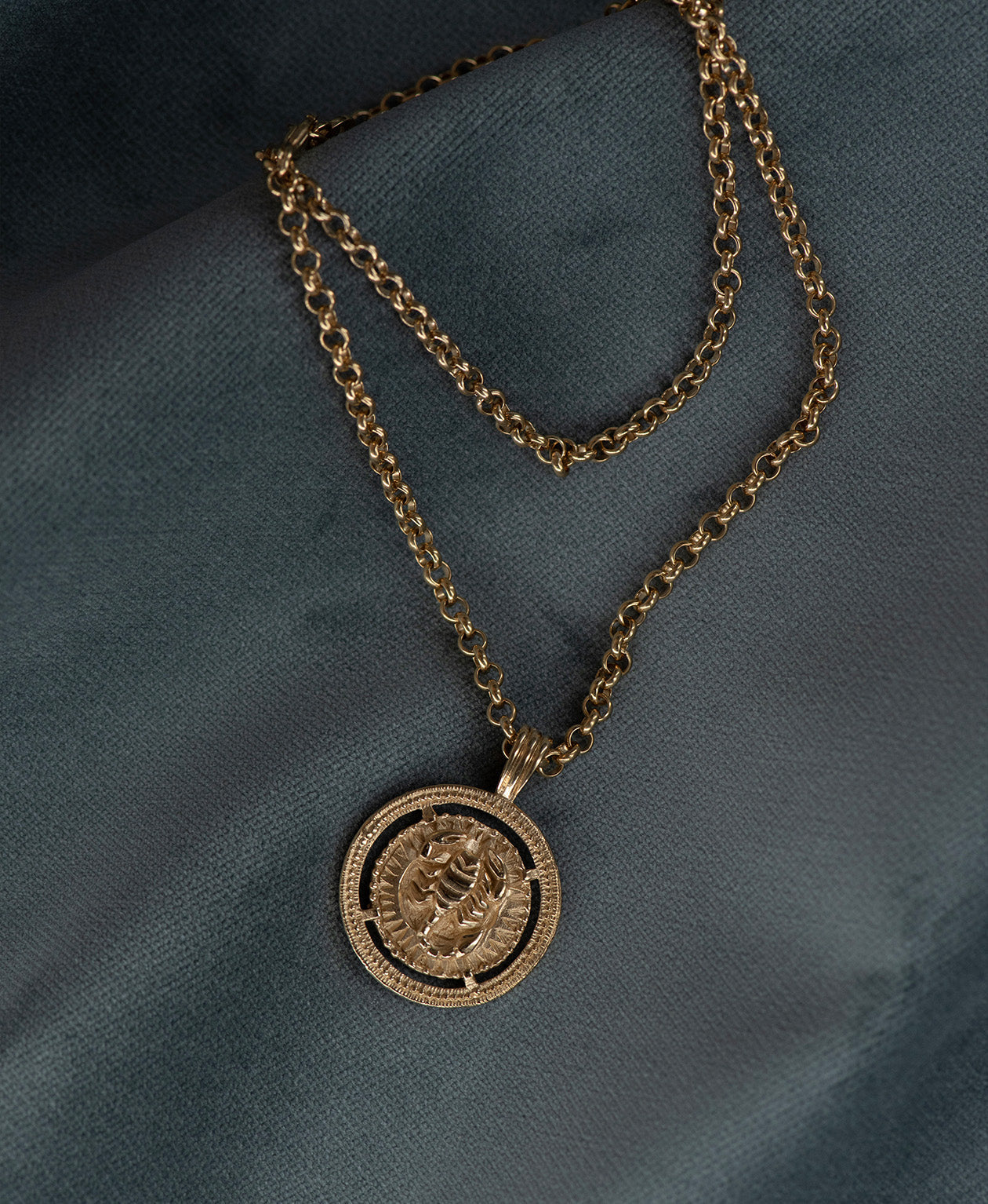 Scorpio Necklace - 22k Gold Vermeil