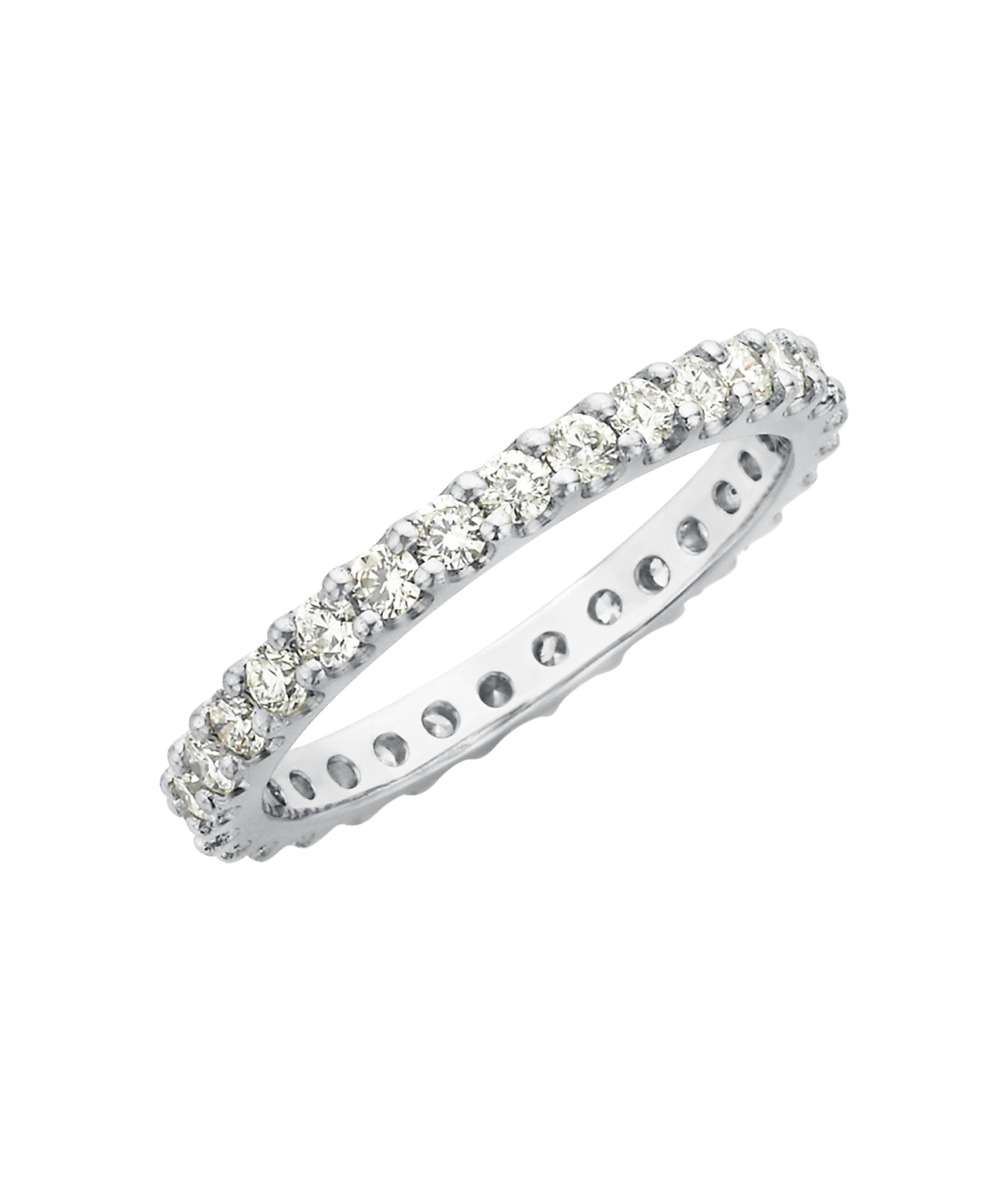 Sempera Eternity Band 1.5mm - Platinum, Diamond