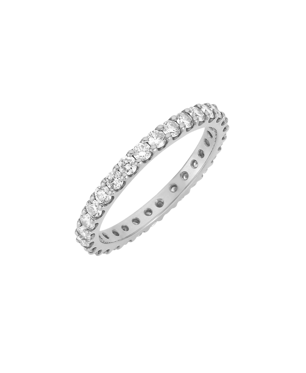 Sempera Eternity Band 2mm - Platinum, Diamond