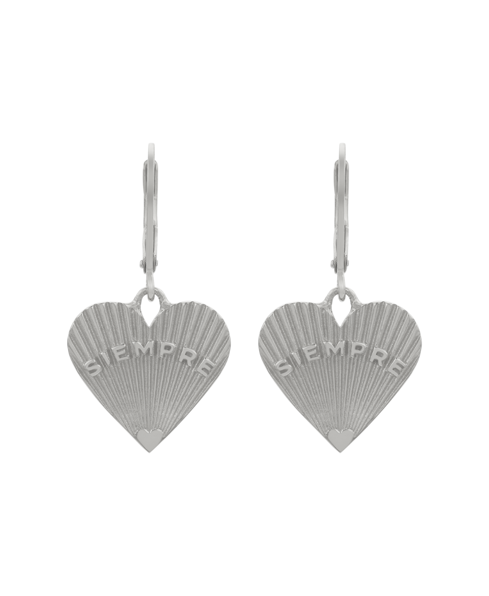 Siempre Earrings - 925 Sterling Silver