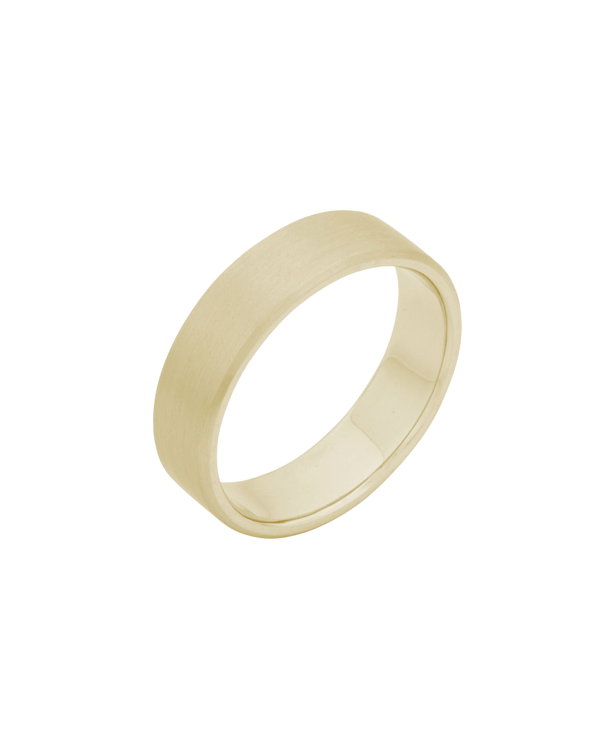 Silas Band 6mm - 9k Yellow Gold