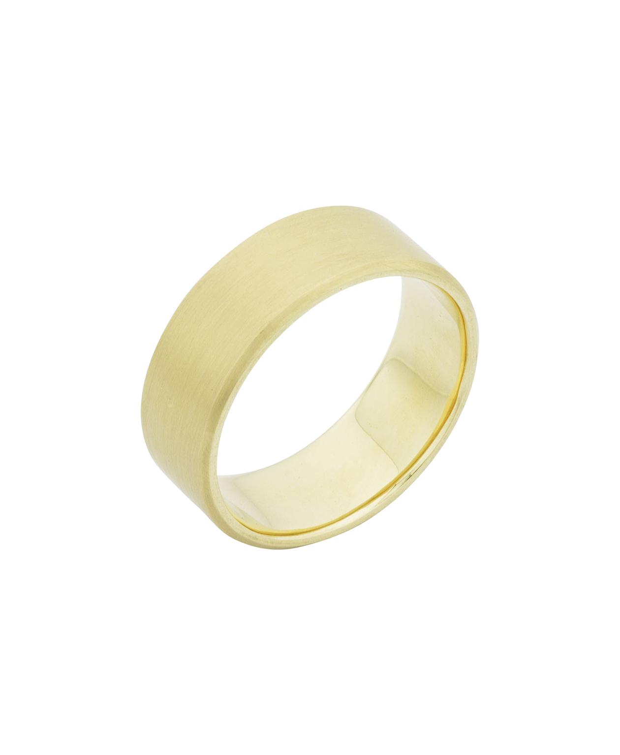 Silas Band 8mm - 9k Yellow Gold