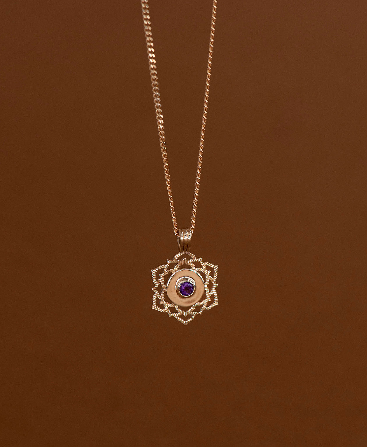 Spirit Chakra Necklace - 9k Yellow Gold