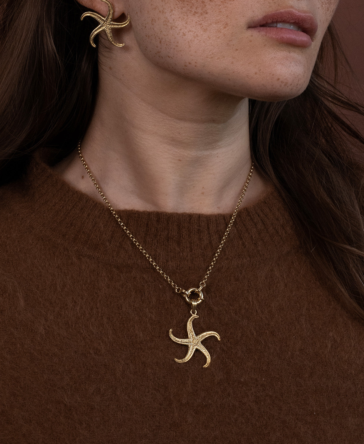 Starfish Charm - 22k Gold Vermeil