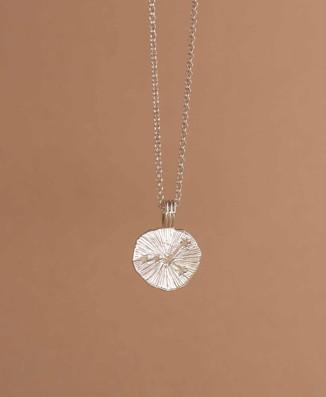 Sun in Cancer Necklace - 925 Sterling Silver
