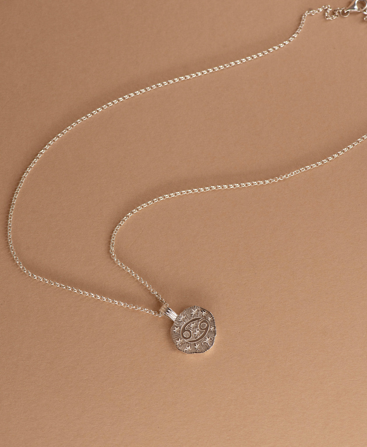 Sun in Cancer Necklace - 925 Sterling Silver