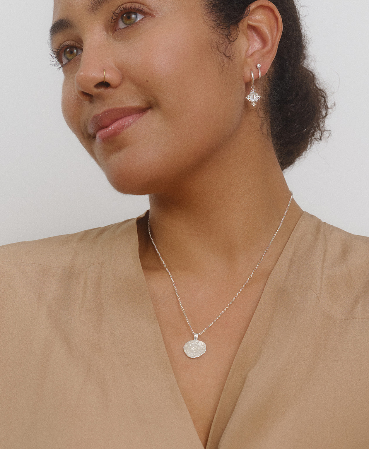 Sun in Cancer Necklace - 925 Sterling Silver