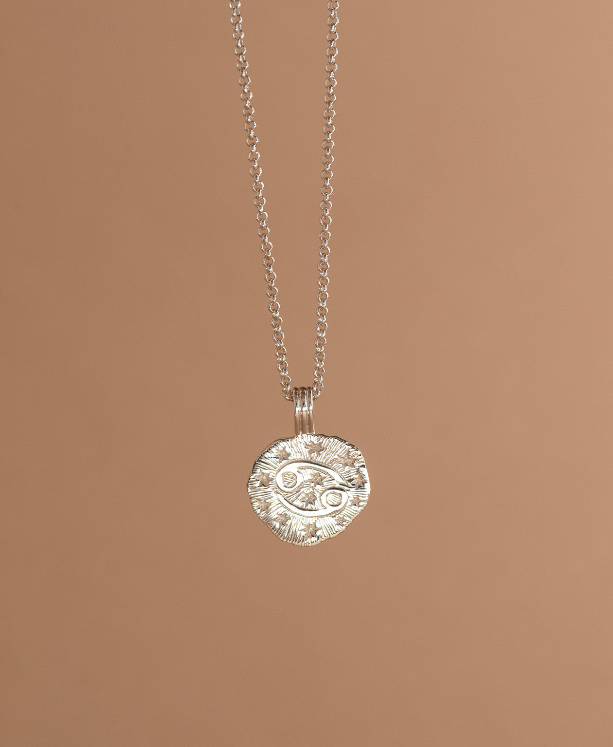 Sun in Cancer Necklace - 925 Sterling Silver