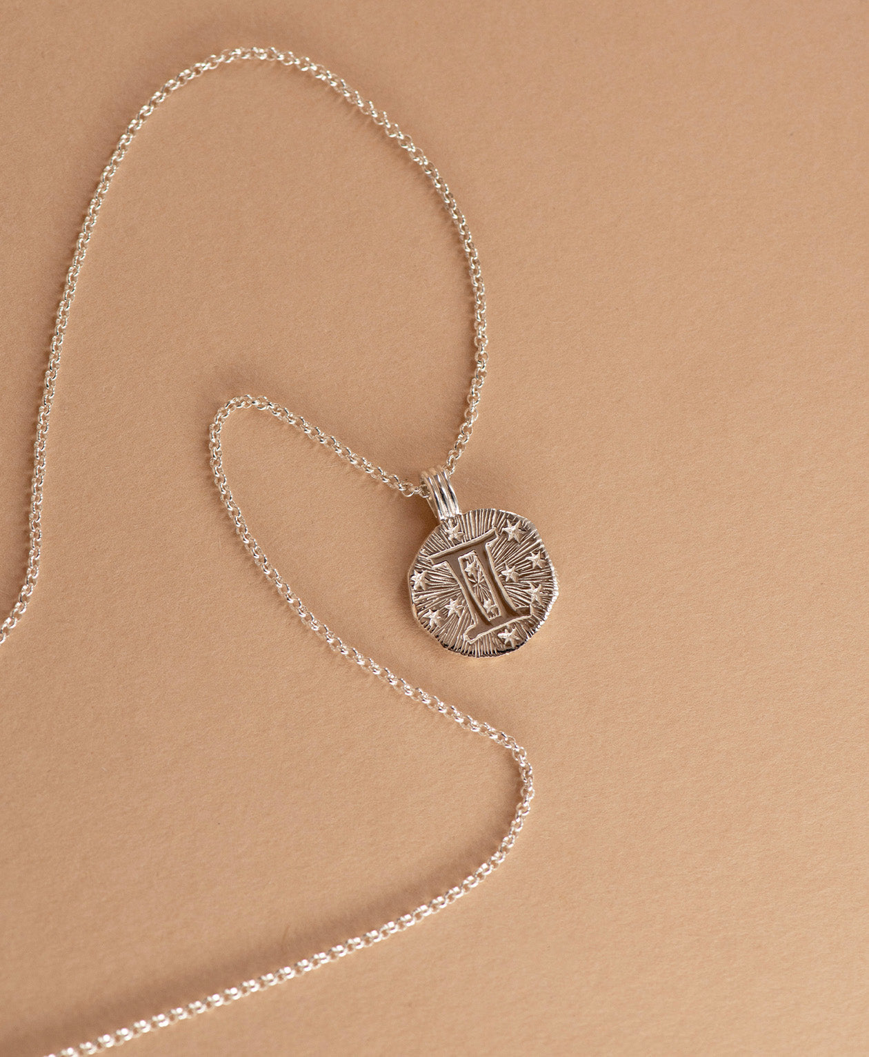 Sun in Gemini Necklace - 925 Sterling Silver