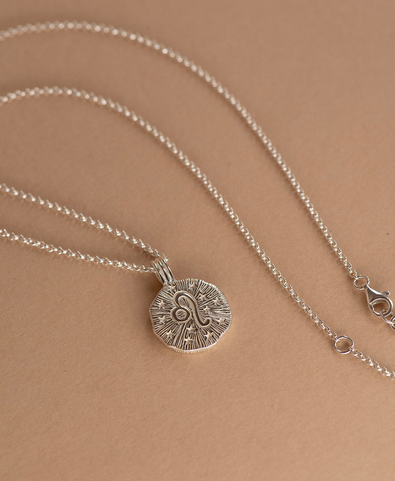 Sun in Leo Necklace - 925 Sterling Silver