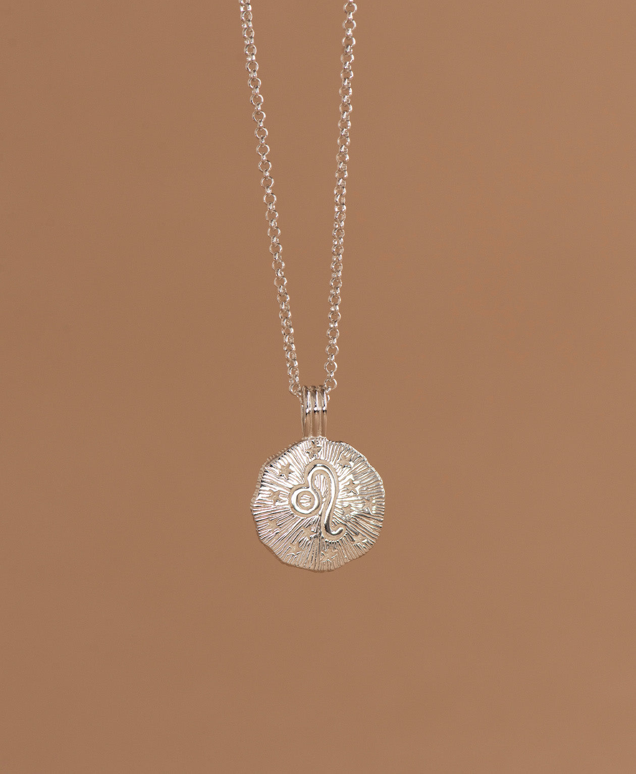 Sun in Leo Necklace - 925 Sterling Silver