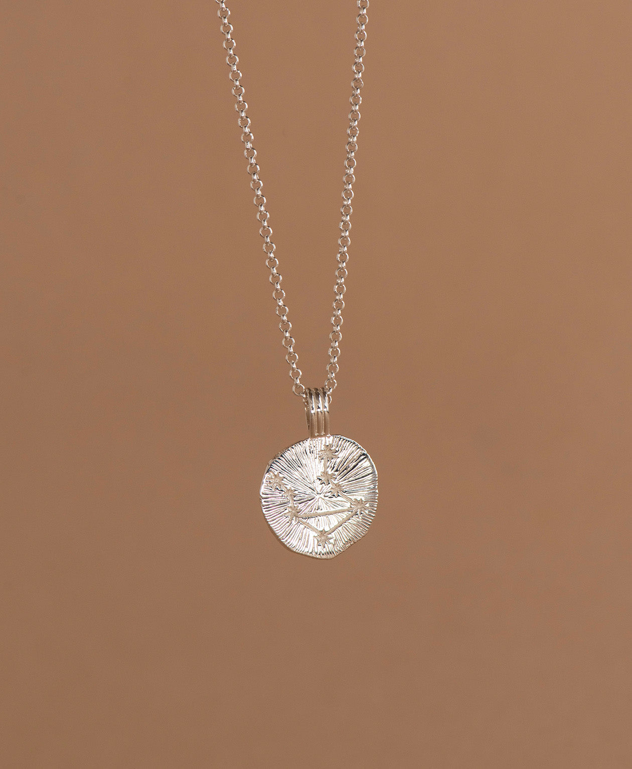 Sun in Libra Necklace - 925 Sterling Silver
