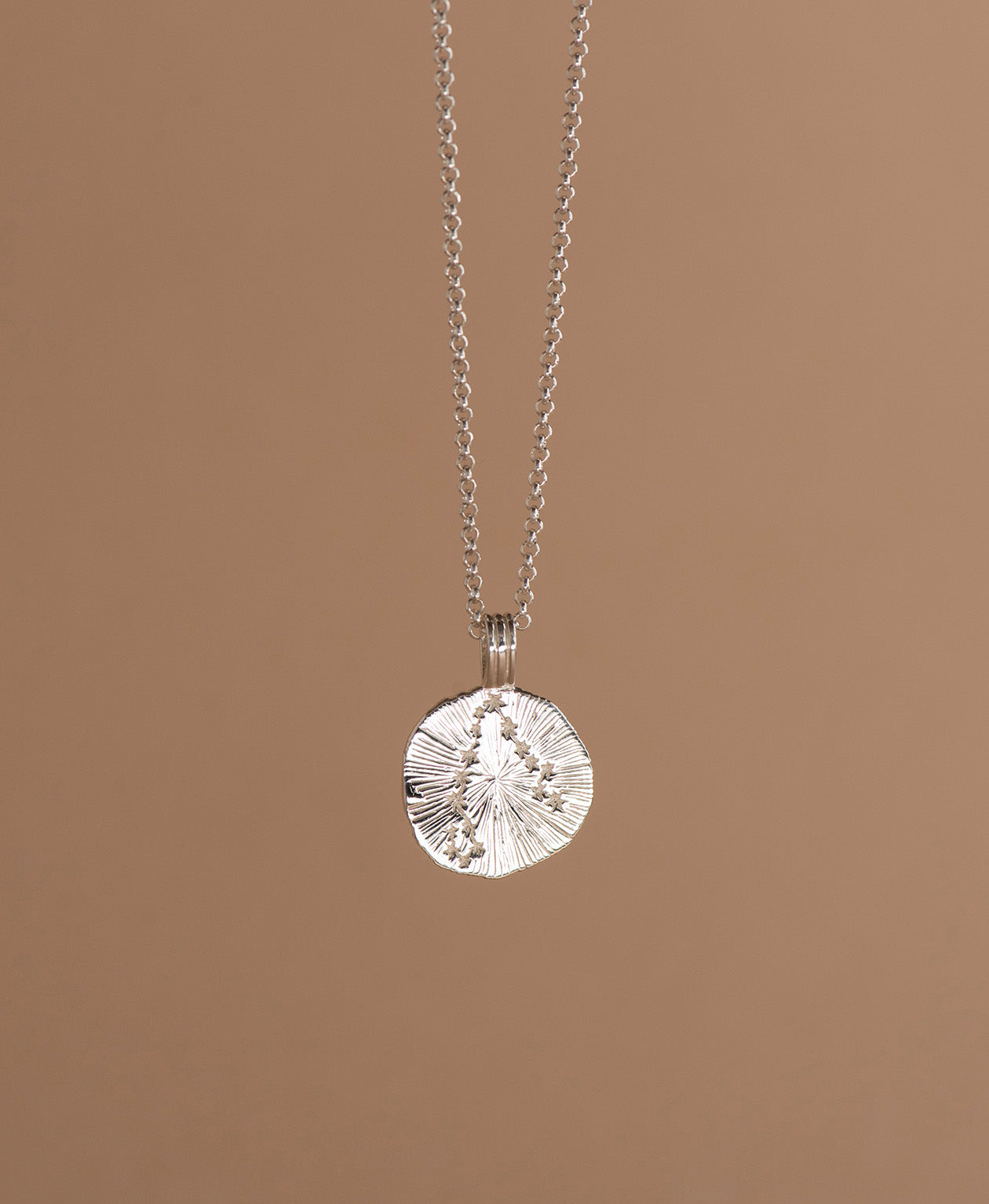 Sun in Pisces Necklace - 925 Sterling Silver