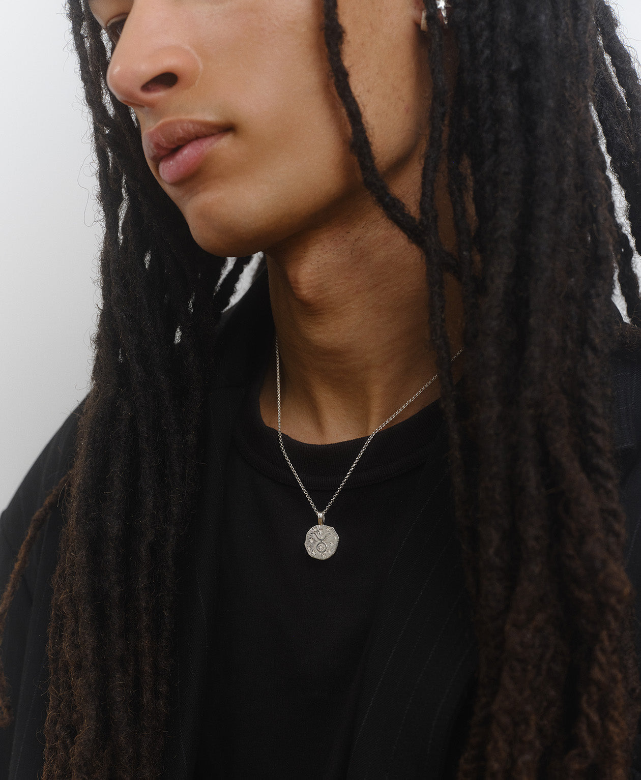 Sun in Taurus Necklace - 925 Sterling Silver