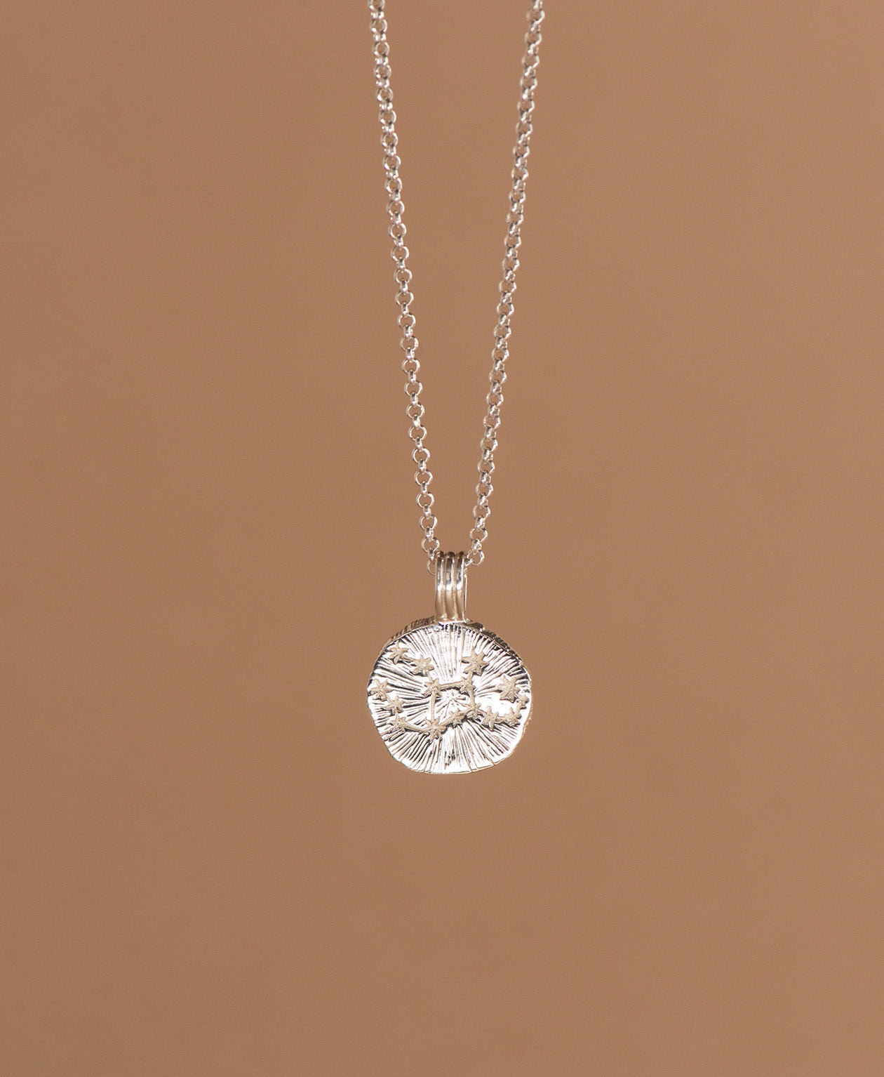 Sun in Virgo Necklace - 925 Sterling Silver