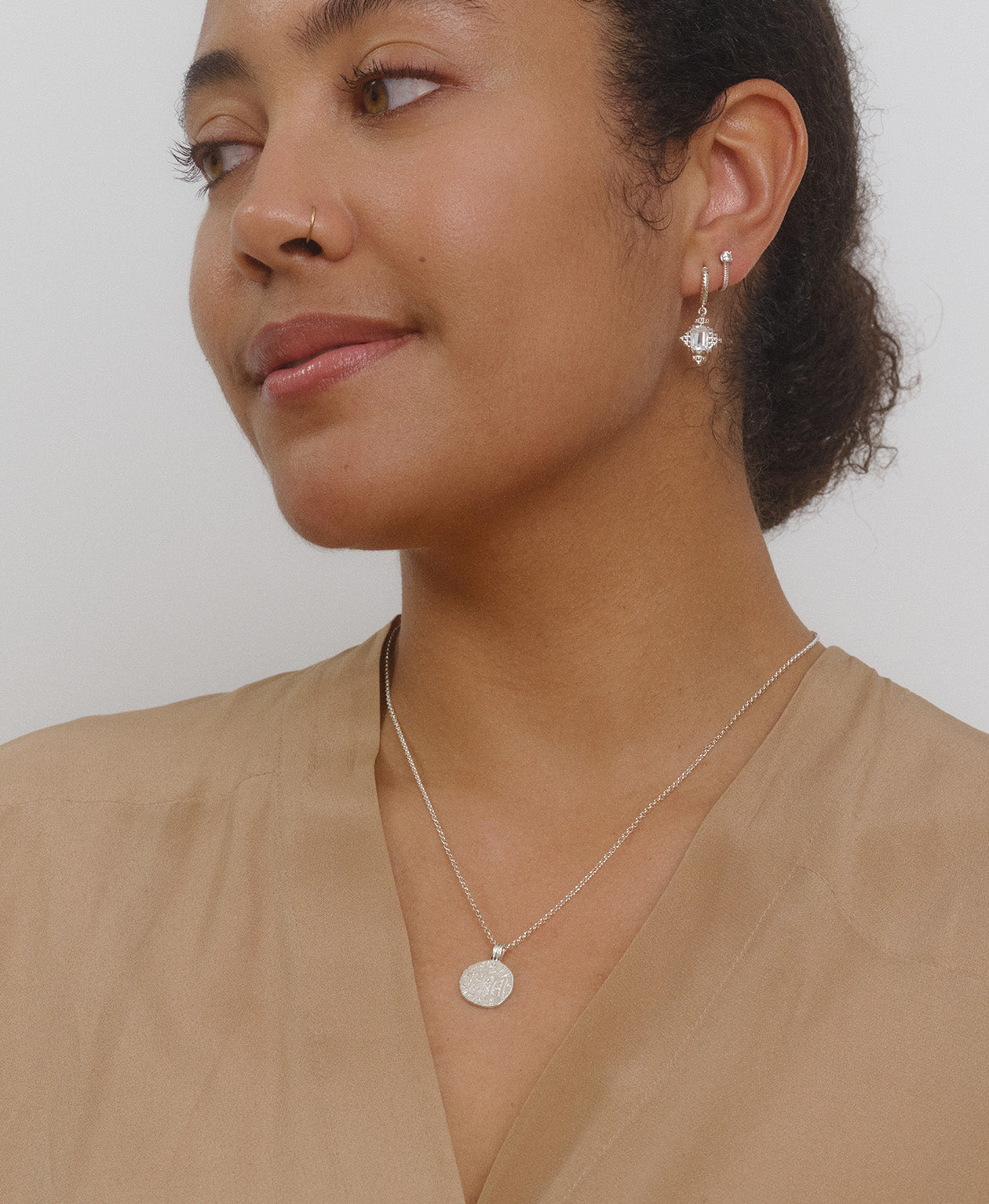 Sun in Virgo Necklace - 925 Sterling Silver