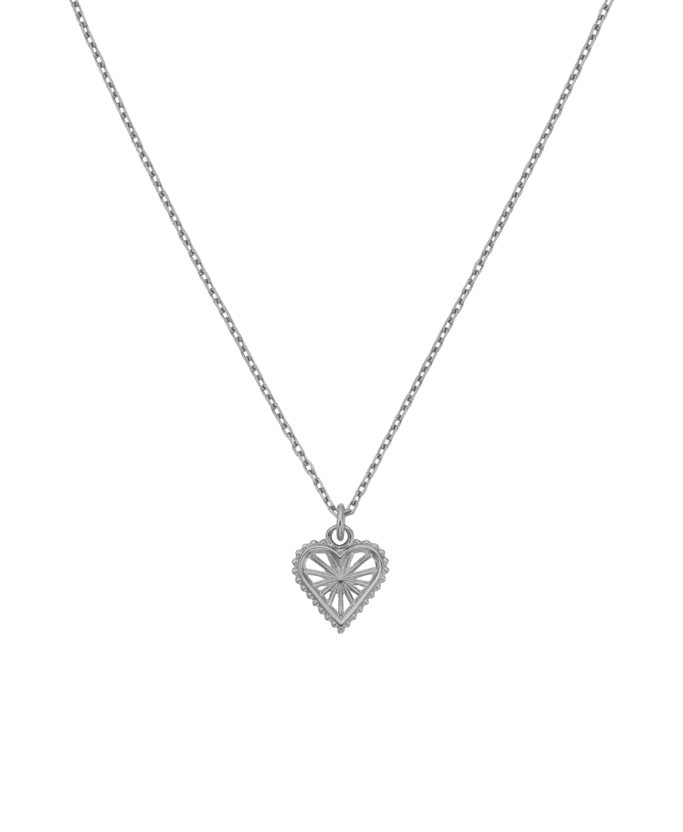 Sweet Heart Necklace - 925 Sterling Silver