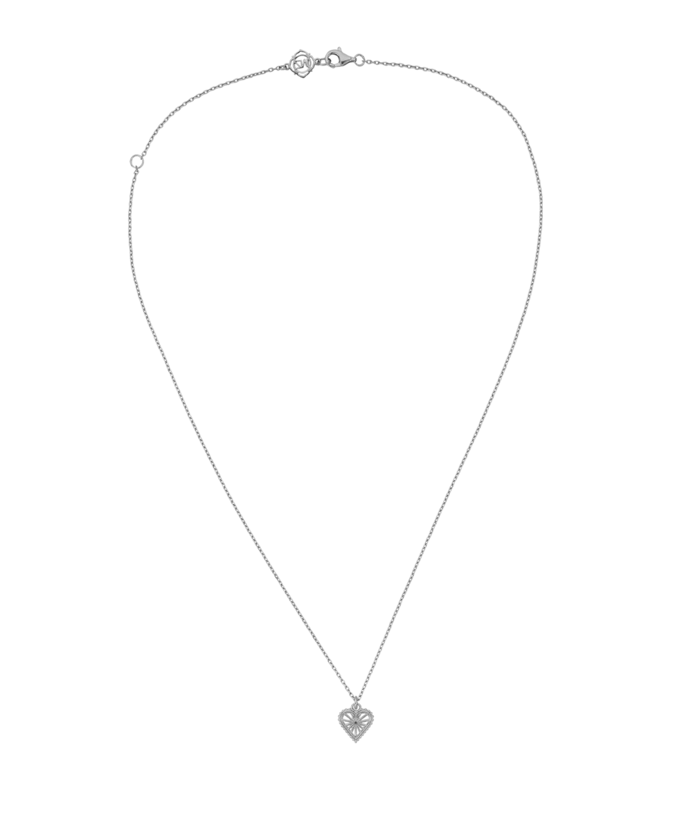 Sweet Heart Necklace - 925 Sterling Silver