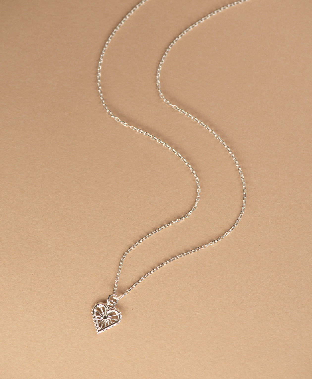 Sweet Heart Necklace - 925 Sterling Silver