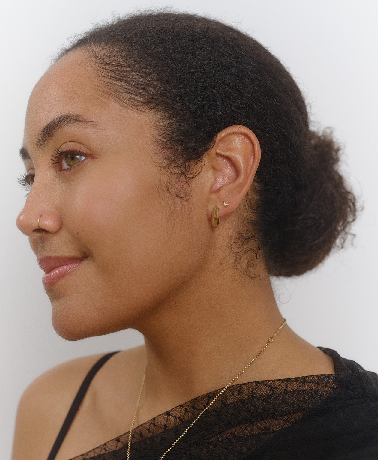 Mini Tasa Hoops & No Star Like Thee Studs Gift Set - 22k Gold Vermeil