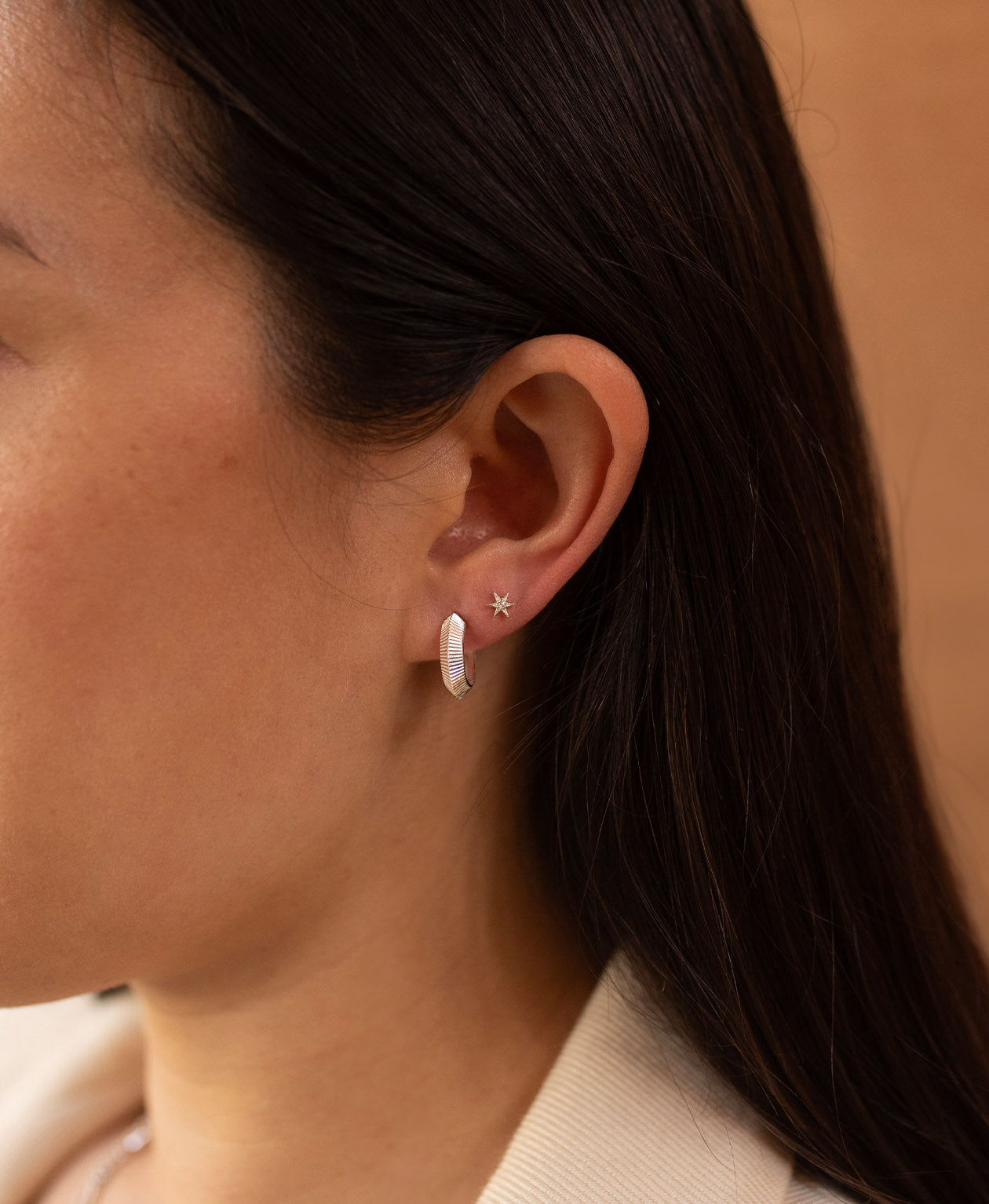 Mini Tasa Hoops & No Star Like Thee Studs Gift Set - 925 Sterling Silver