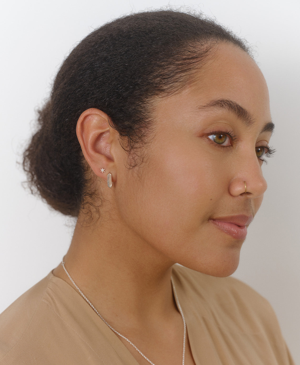 Mini Tasa Hoops & No Star Like Thee Studs Gift Set - 925 Sterling Silver