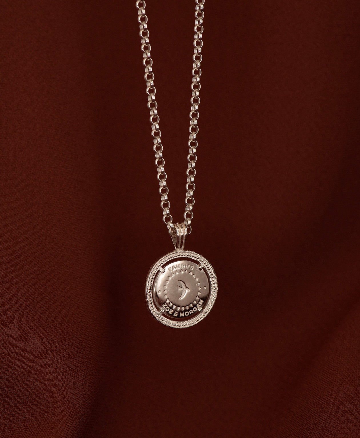 Taurus Necklace - 925 Sterling Silver