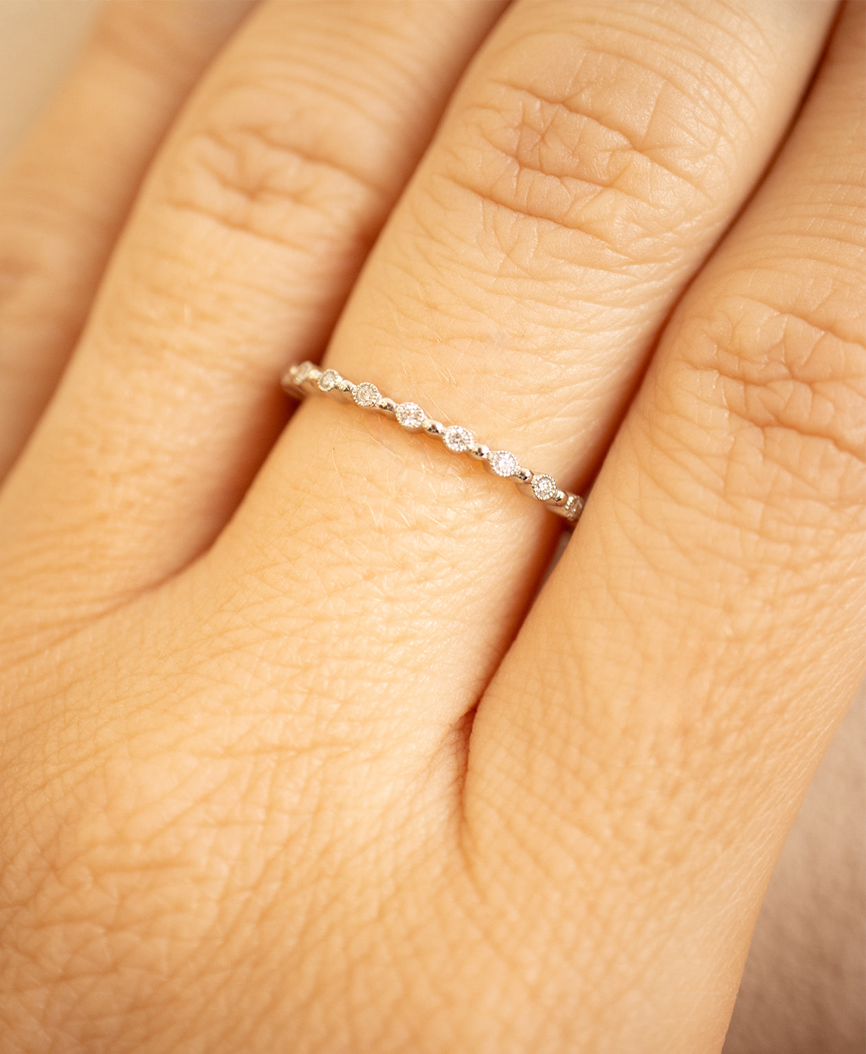 Unity Band 1mm - Platinum, Diamond