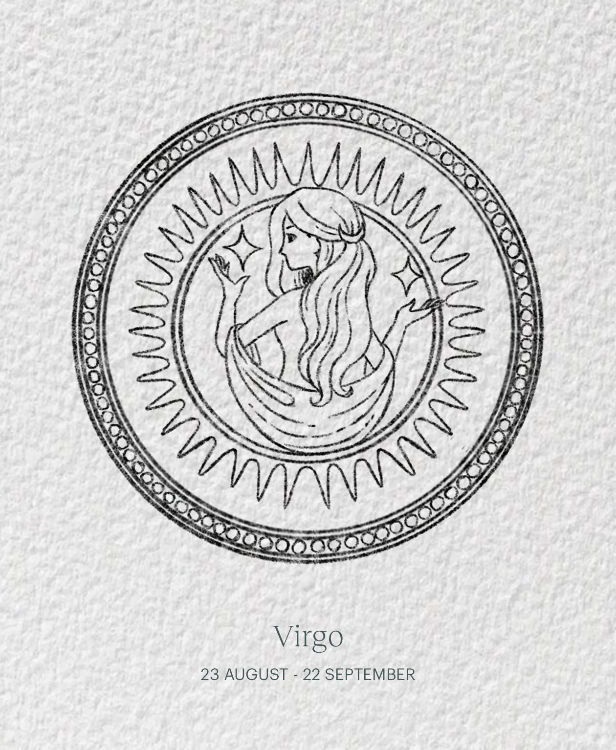 Virgo Necklace - 22k Gold Vermeil