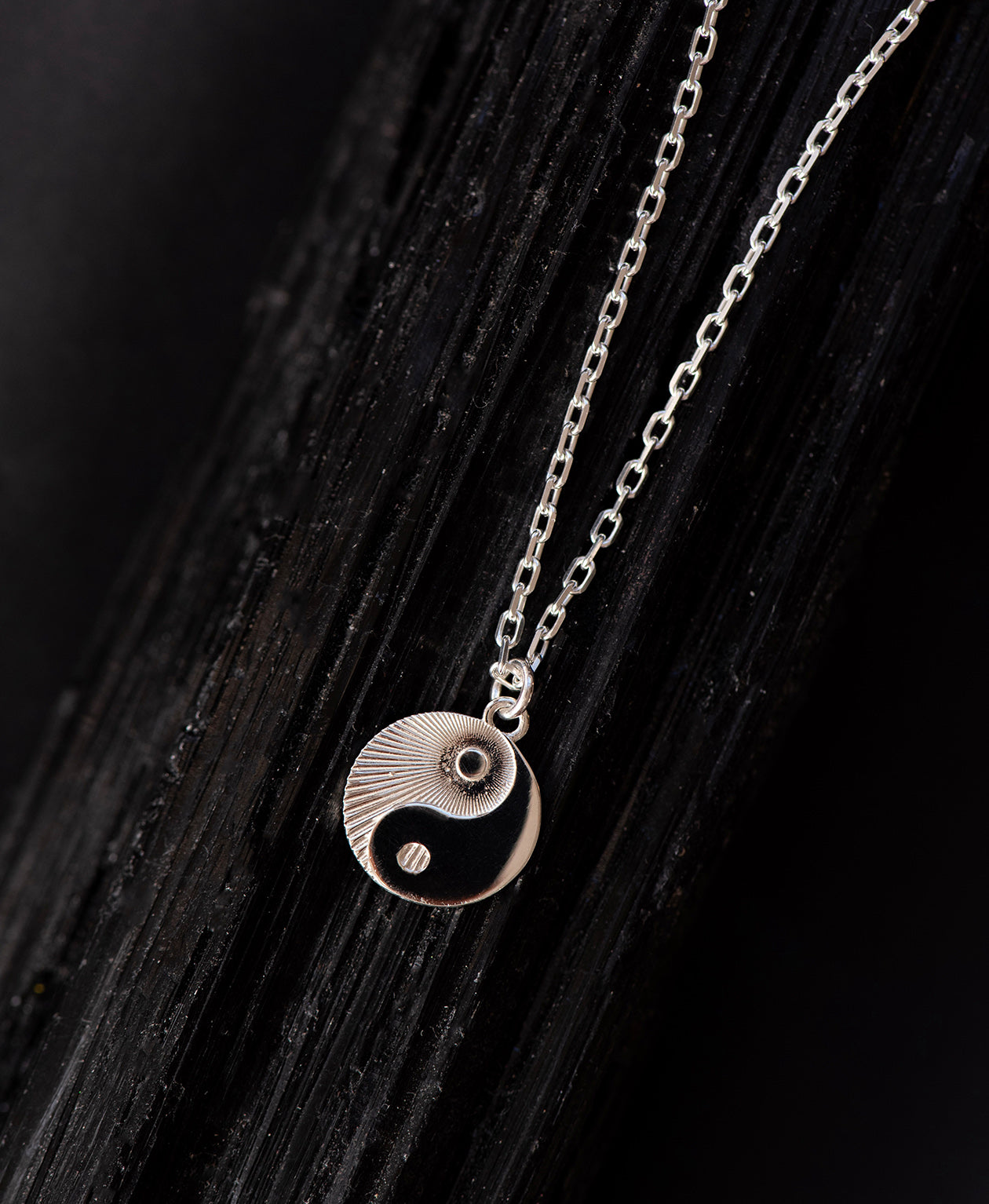 Yin Yang Necklace - 925 Sterling Silver